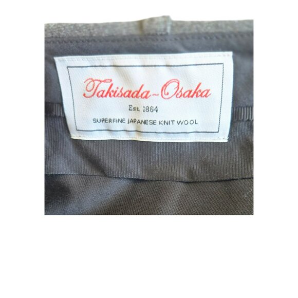 Rag & Bone 4 Women's Trouser Takisada-Osaka Wool Gray NWT - Picture 8 of 9
